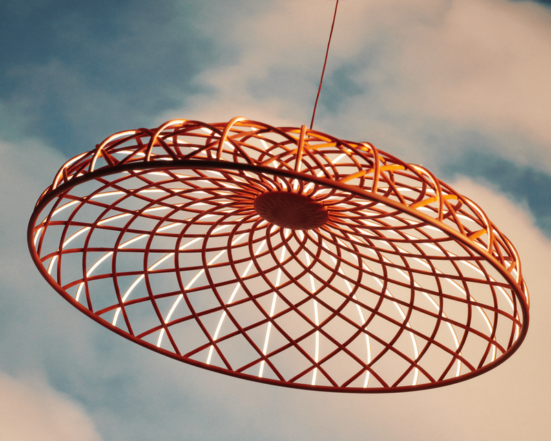 Skynest pendant, suspension lamp design by Marcel Wanders studio _ Flos contemporary design lights12