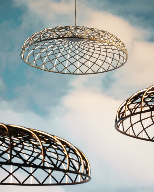 Skynest pendant, suspension lamp design by Marcel Wanders studio _ Flos contemporary design lights2