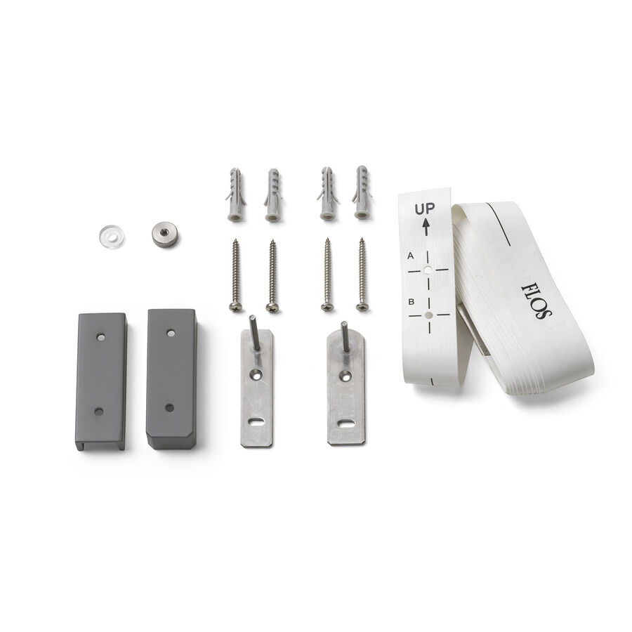 Flos Original Spare Part Wirering Kit with screws, nuts and components