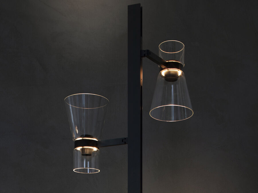 Flos Nocturne F2 Cone lamp, Floor in environment