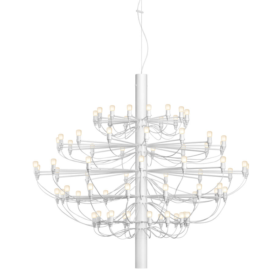Flos 2097/75 (frosted bulbs) lamp, Pendant
