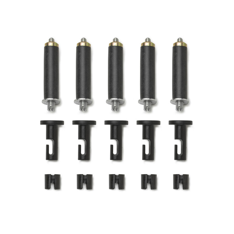 Flos Original Spare Part String Light black hooks & cable clamps 5-unit kit