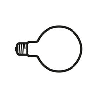 25W G40 Globe Incandescent Lamp