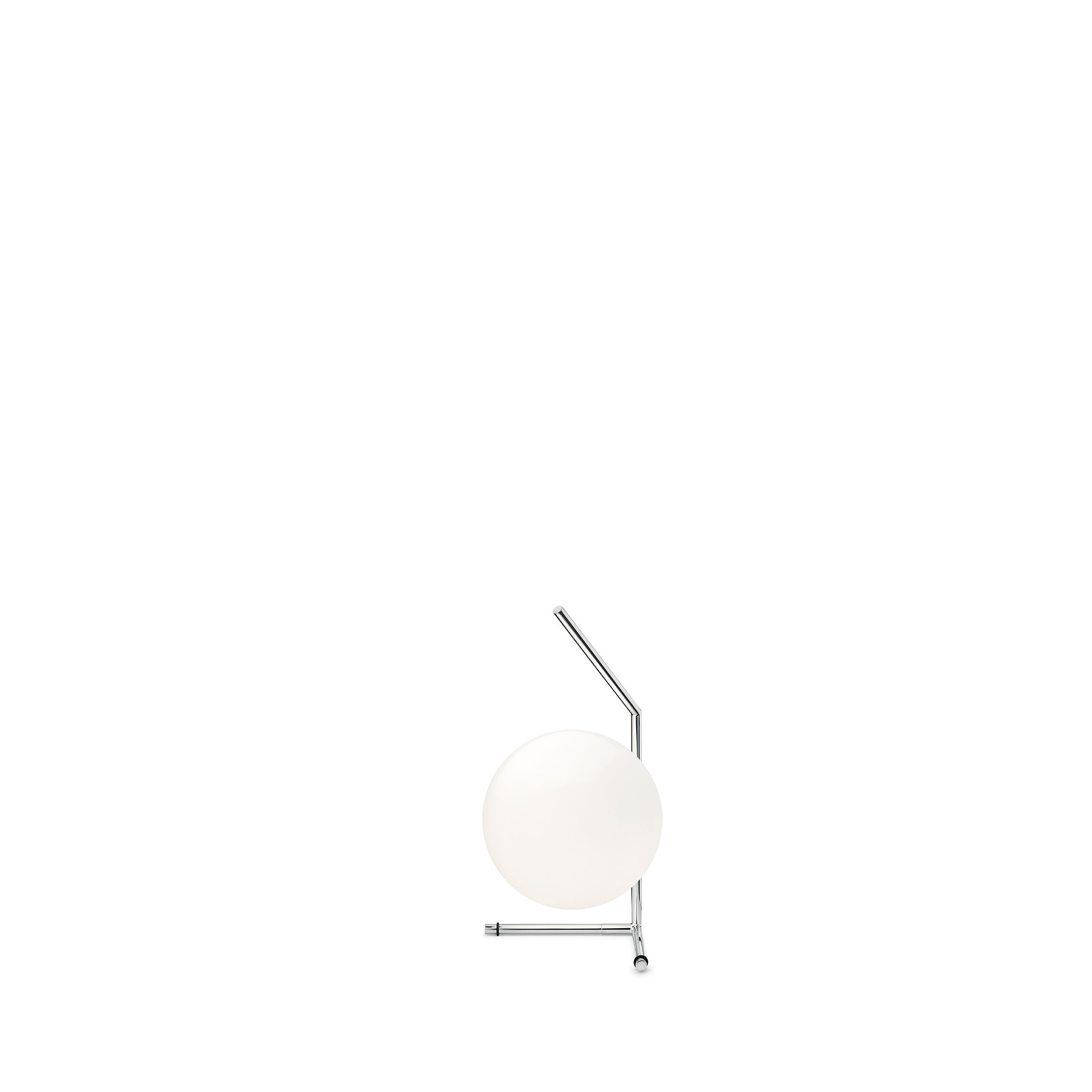 IC Lights T1 Low Silver Finish Lamp | Flos USA