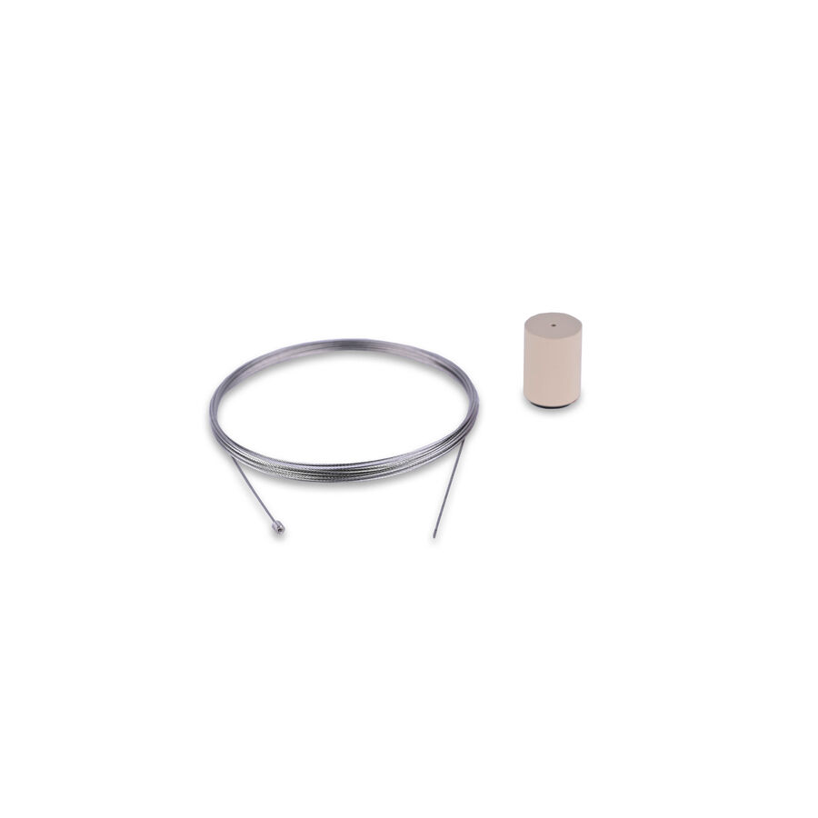 Flos Original Spare Part Skynest Motion  Beige ceiling rose and steel cable assembly