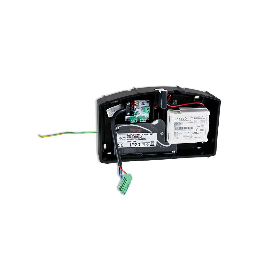 Assembly Wall Fixing for La Plus Belle Polished Aluminium