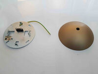 S1/S2 Brass Ceiling Rose Assembly