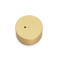 Coordinates S Ceiling rose cover Anodized Champagne