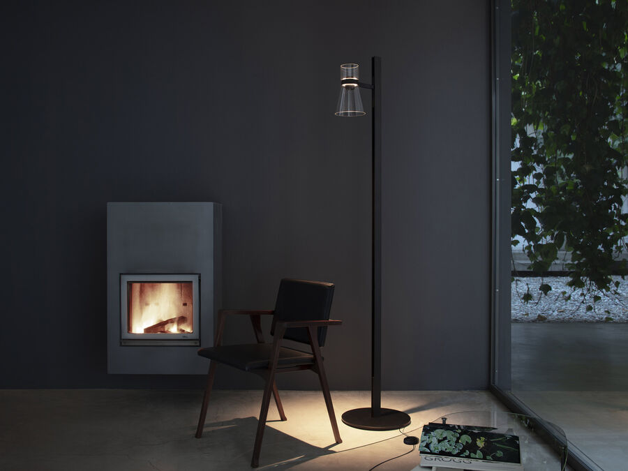Flos Nocturne F1 Cone lamp, Floor in environment
