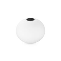 Glo-Ball opal diffuser. Black Base