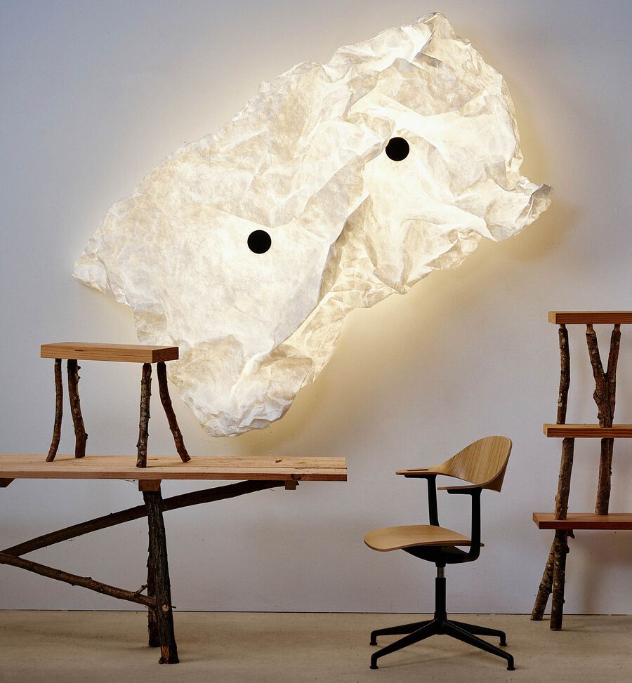 Flos Maap W2 lamp, Wall in environment