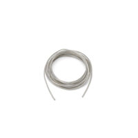 5 meter sil/fep 2x0,75 transparent electrical cable