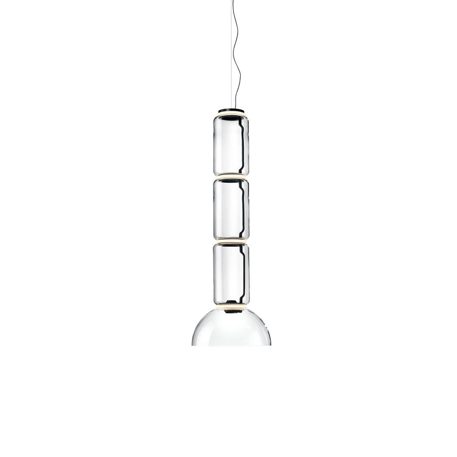 Lampe Flos Noctambule Suspension 3 Low Cylinder Bowl, Suspension