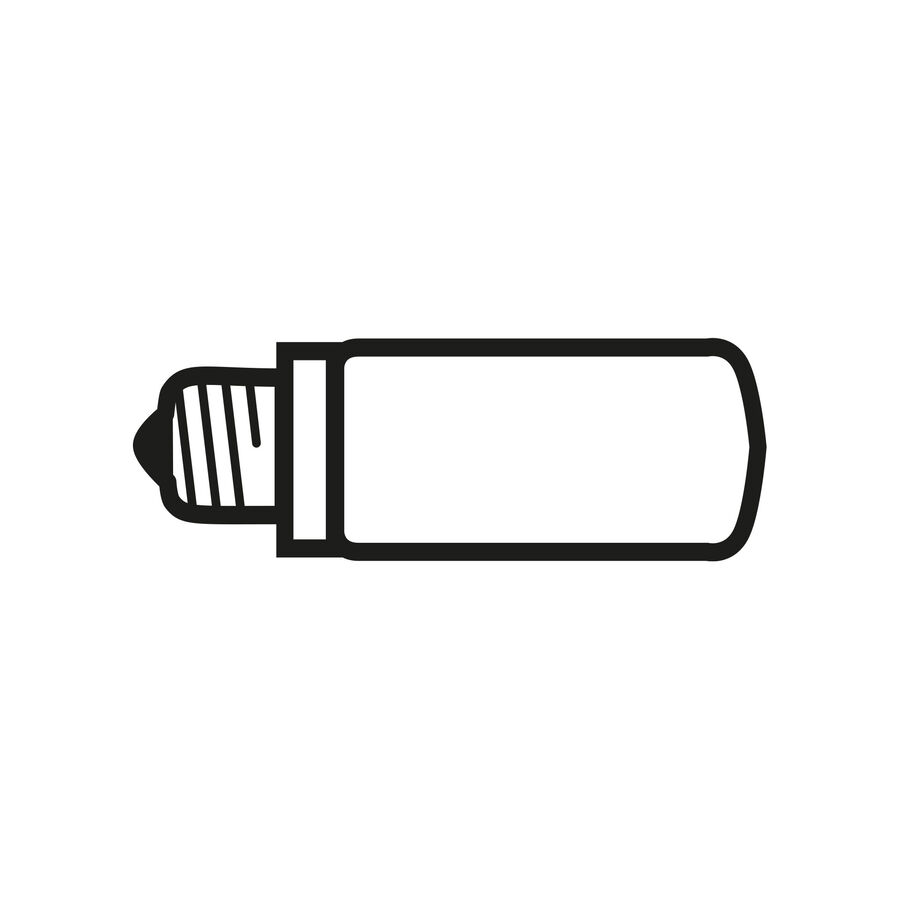 Flos LED Lamp 9.5W E26 120 2700K T38 lamp, Bulbs