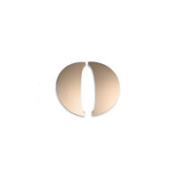 IC T/S 3 Fixed flange semi-cover for brass diffuser