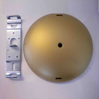 Gold Ceiling Rose Assembly