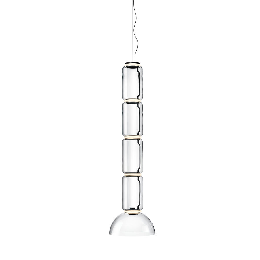 Flos Noctambule Suspension 4 Low Cylinder Bowl lamp, Pendant