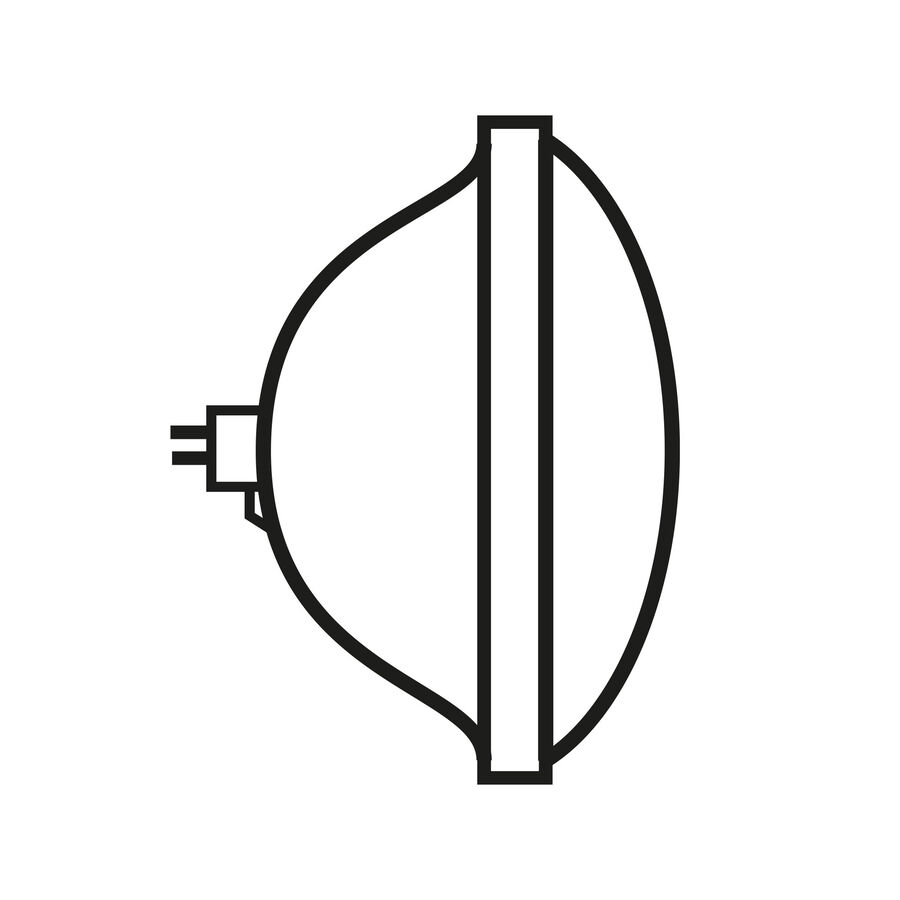 Lampada Flos Incandescent Reflector Lamp GX16d 300W 2750K PAR56 Dimmable, Lampadine