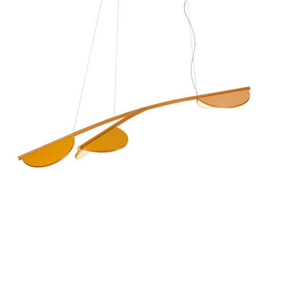 Flos Almendra Organic Suspension Short 3 lamp, Out of production