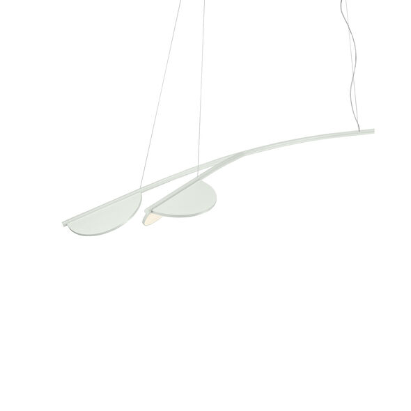 Flos Almendra Organic Suspension Long 2 lamp, White Lamps