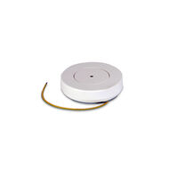 White ceiling rose assembly for Aim Small and Can Can