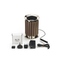 Taccia Small Led Bronze base and new dimmer assembly