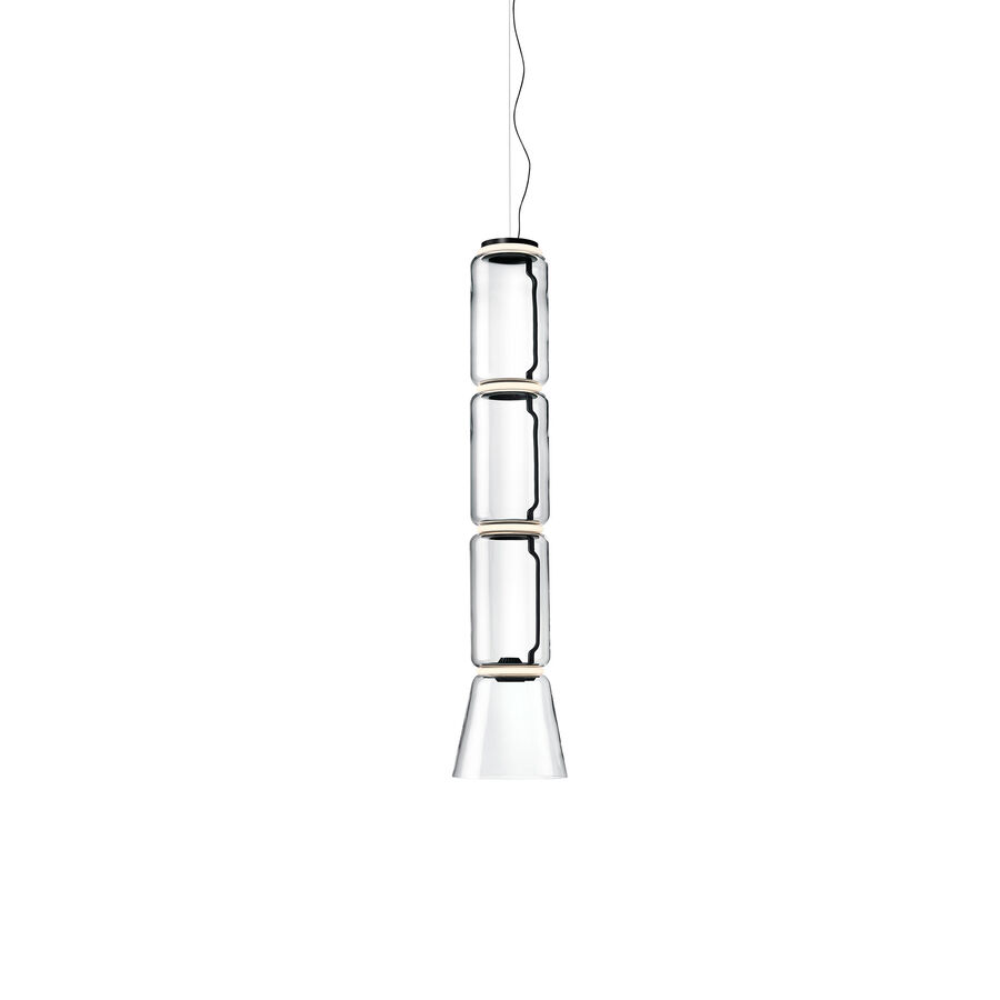 Flos Noctambule Suspension 3 Low Cylinder Cone lamp, Pendant