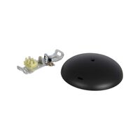 2097-18-30-50 black ceiling rose
