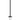 Flos Pole with base H 600 mm Anodized Black lamp, Spare Parts
