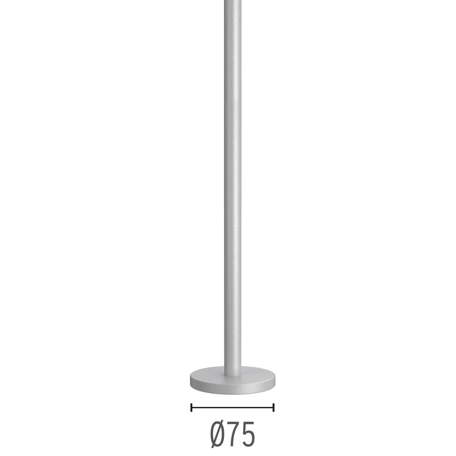 Flos Pole with base H 300 mm Grey lamp, Spare Parts