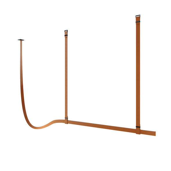 Flos Belt Fabric Copper Brown Casambi 2000mm lamp, null