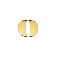 IC T/S 3 Fixed flange semi-cover for gold diffuser