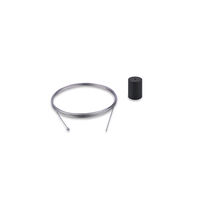 Skynest Motion  Black ceiling rose and steel cable assembly