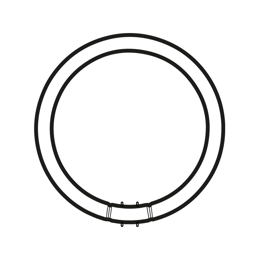 Circular Fluorescent Lamp 2GX13 40W 3000K T6 Dimmable