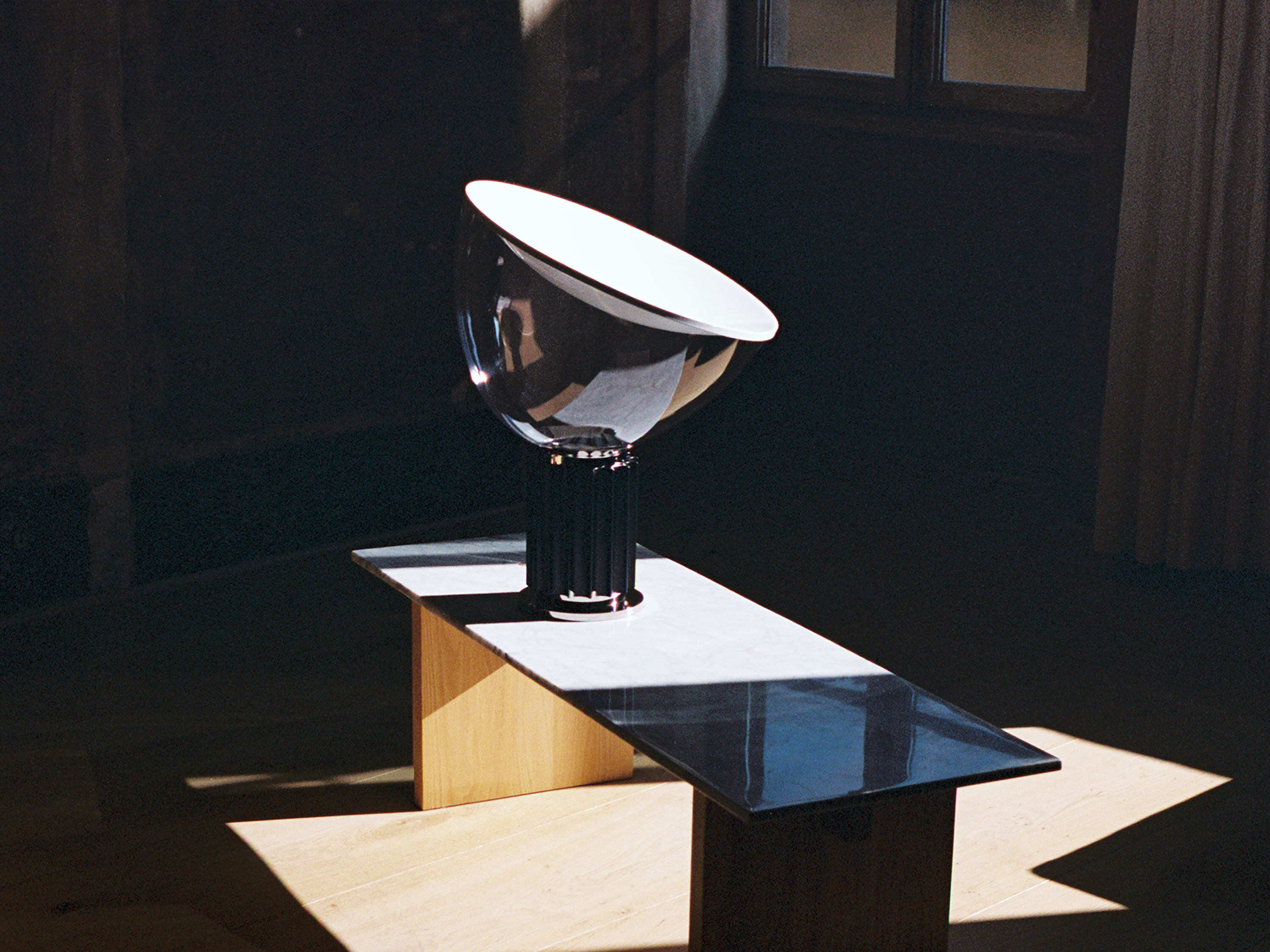 Taccia Modern Table Lamp by Achille and Pier Giacomo Castiglioni