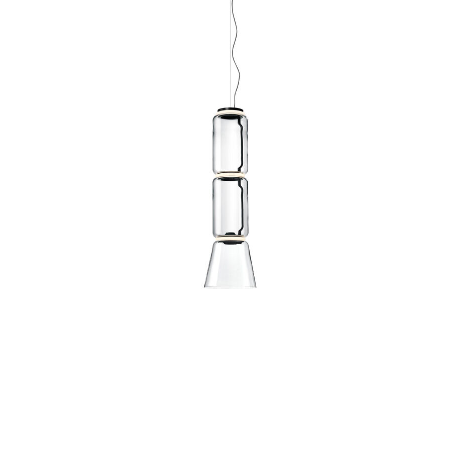 Flos Noctambule Suspension 2 Low Cylinder Cone lamp, Pendant