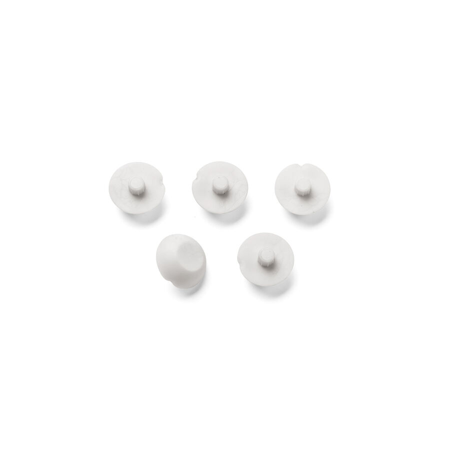 Flos Original Spare Part Kit of 5 white feed pads for base