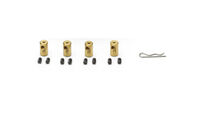 Kit with brass wire clamps and screws
