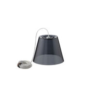 Lamp Holder wiring assembly with fumé external diffuser