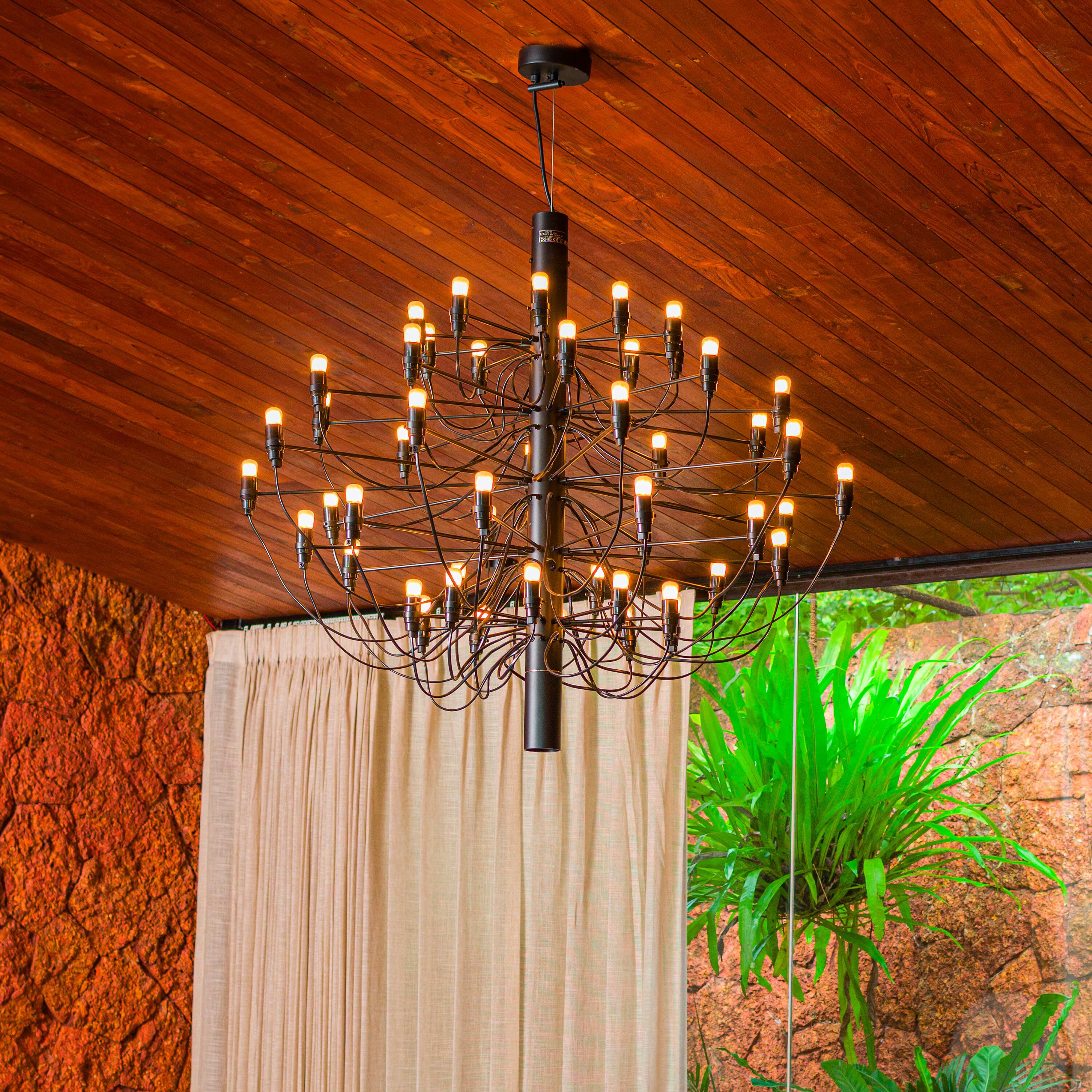 2097/50 (clear bulbs) Black Lamp | Flos Official Shop