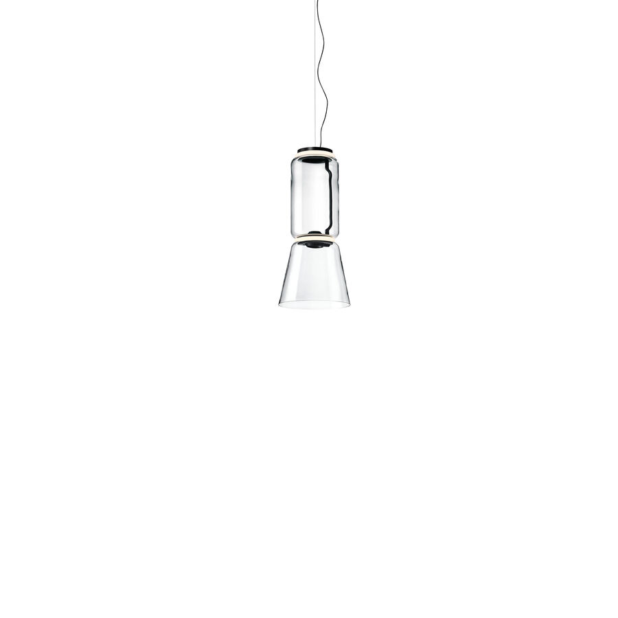 Flos Lampe Noctambule Suspension 1 Low Cylinder Cone, Aufgehängt
