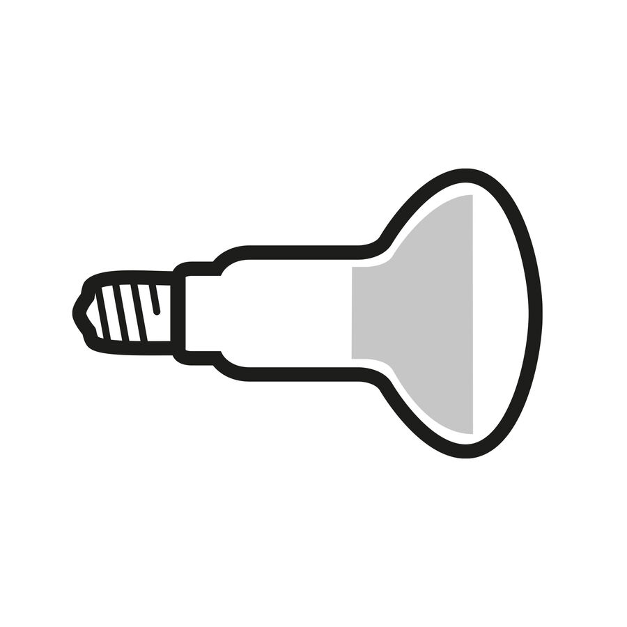 Flos 120R E26 Par 38 Lamp lamp, Bulbs