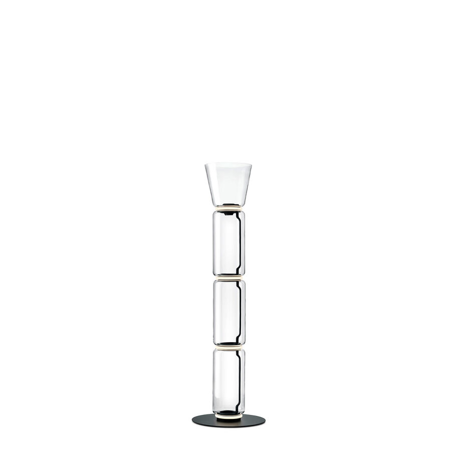 Lampe Flos Noctambule Floor 3 High Cylinder Cone Big Base, Sol