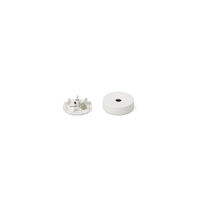 Aim White ceiling rose assembly