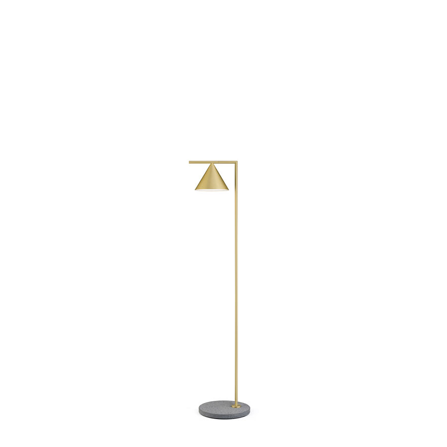 Flos Captain Flint Outdoor H 1537 mm Brass Finish/Grey Lava lamp, Outdoor Lamps