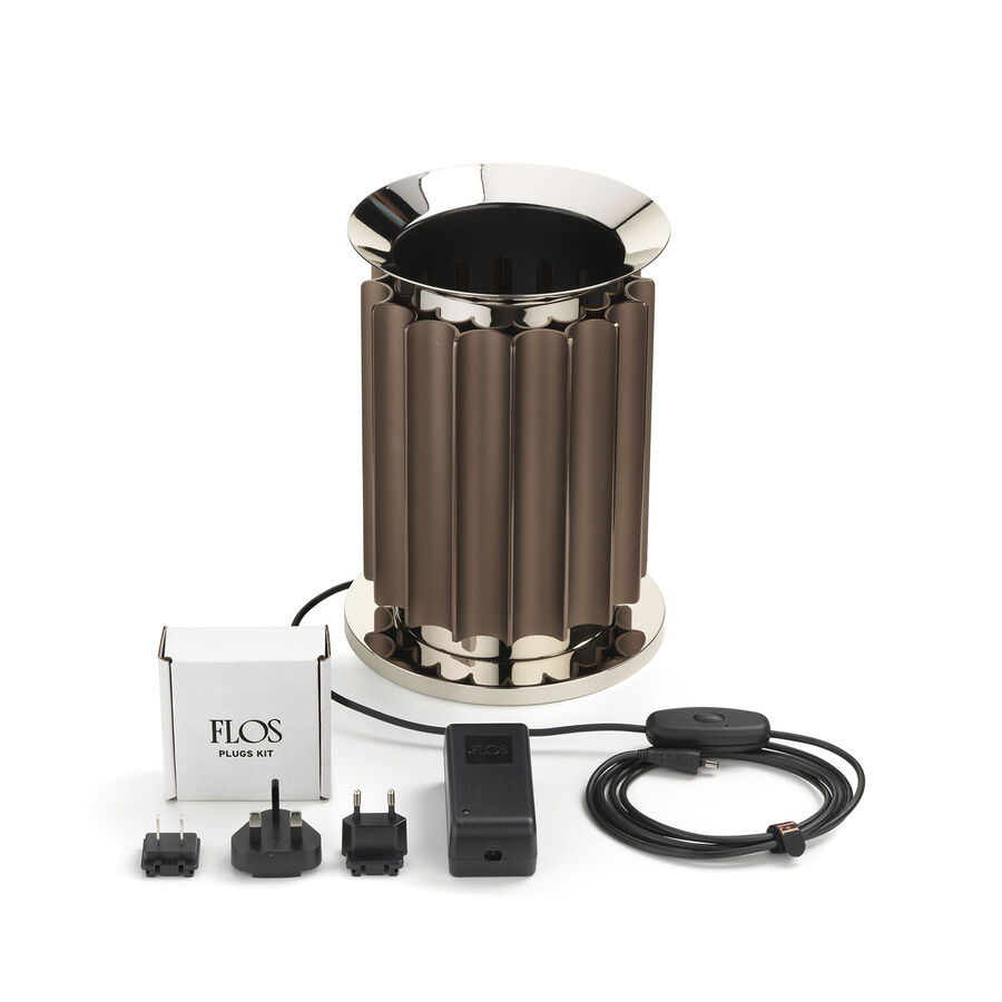 Taccia led Anodized bronze base