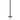 Flos Pole with base H 300 mm Deep Brown lamp, Spare Parts