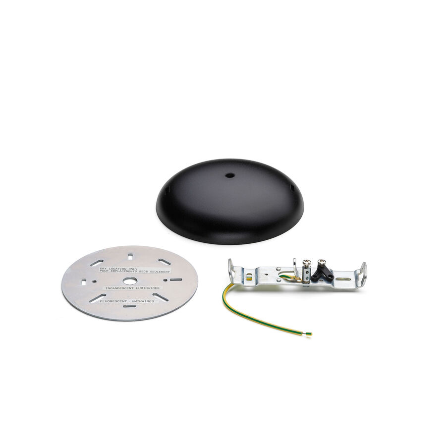 Flos Original Spare Part Black ceiling rose assembly