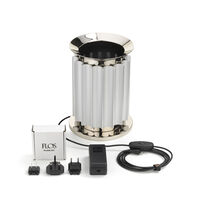 Taccia led Anodized silver base