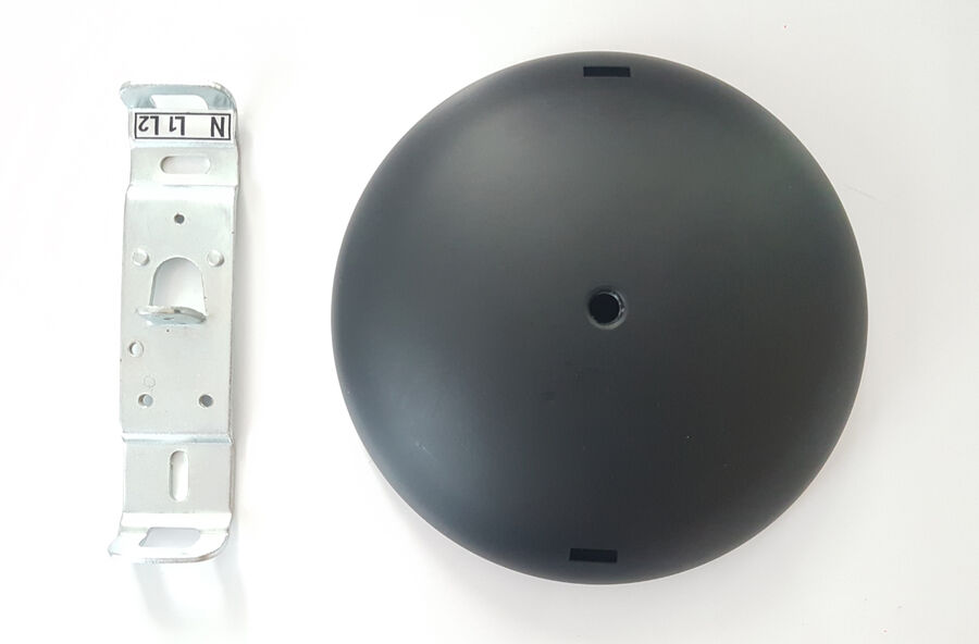 Flos Original Spare Part Skygarden S2 matte black ceiling rose assembly